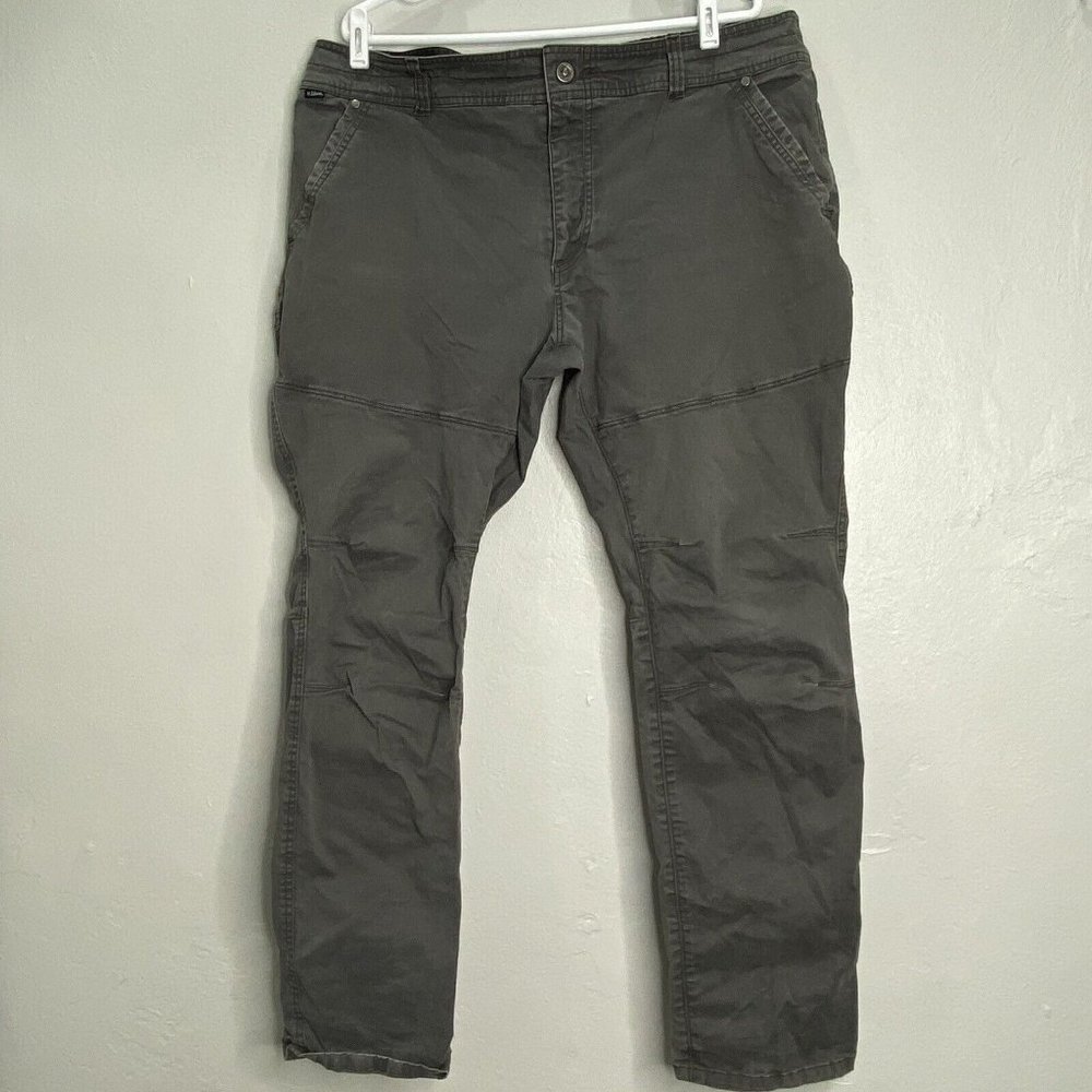 Kuhl Mens Pants 40/32 Steel Gray Free Generatr  Stretch Hiking Outdoor Tapered
